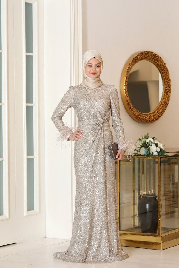 Hüma Abiye Gold Hüma Abiye Gold