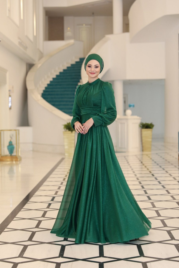 Kubra-Dress-Emerald