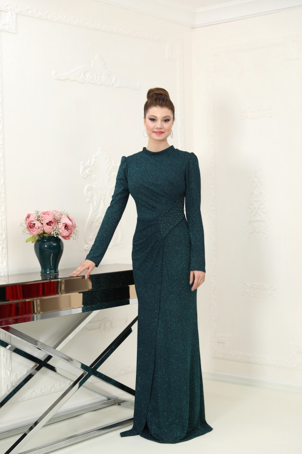 Nisa-Dress-Emerald
