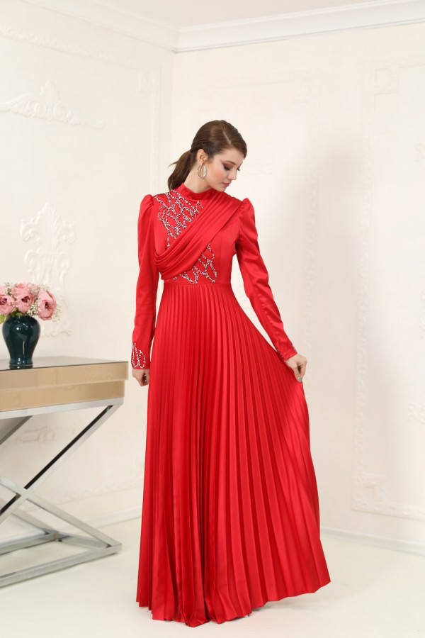 Orkide-Dress-Red