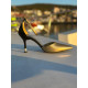 Seda Stiletto - Gold Siyah