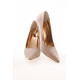 Glitter Taş Topuk Stiletto - Gold Glitter Taş Topuk Stiletto - Gold