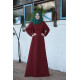 Lidya Elbise Bordo