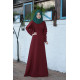 Lidya Elbise Bordo