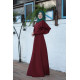Lidya Elbise Bordo