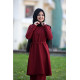 Ahenk Tunik Pantolon Takım Bordo Ahenk Tunik Pantolon Takım Bordo