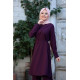 Ahenk Tunik Pantolon Takım Mor Ahenk Tunik Pantolon Takım Mor