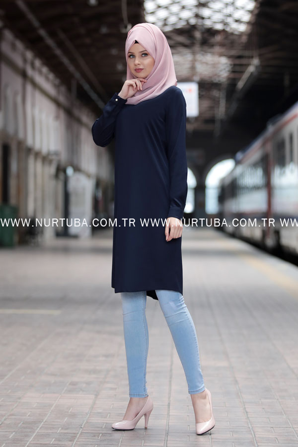 Nurtuba Tunik Lacivert