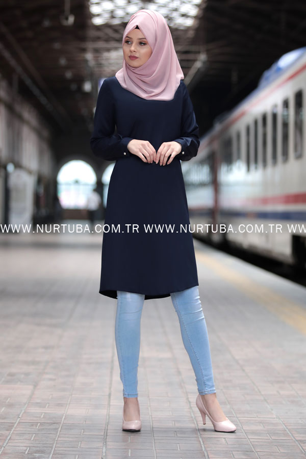 Nurtuba Tunik Lacivert