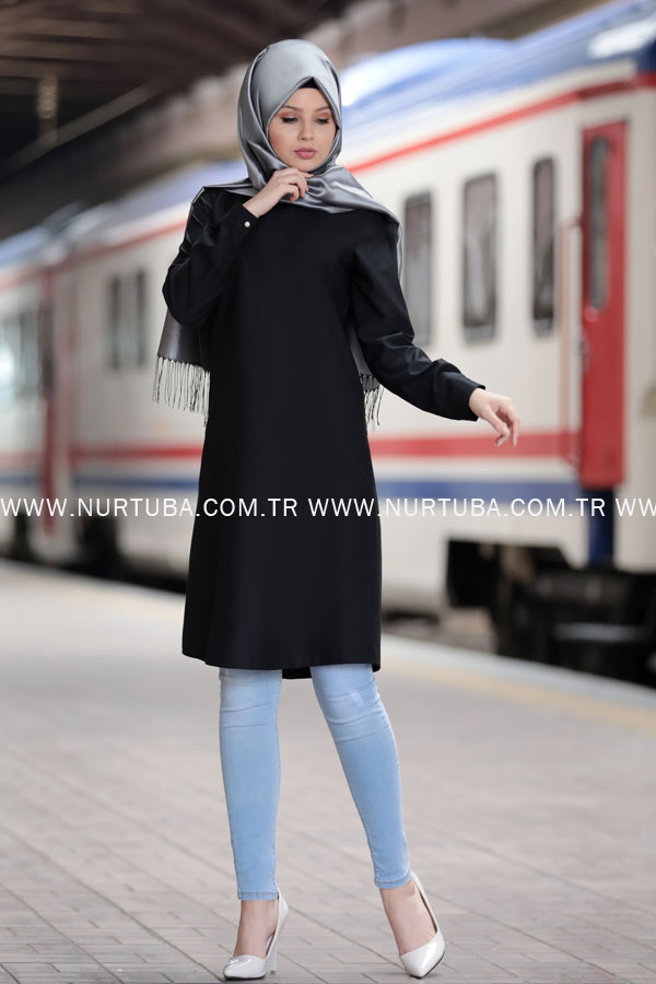 Nurtuba Tunik Siyah